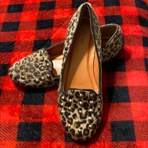 Cheetah loafers